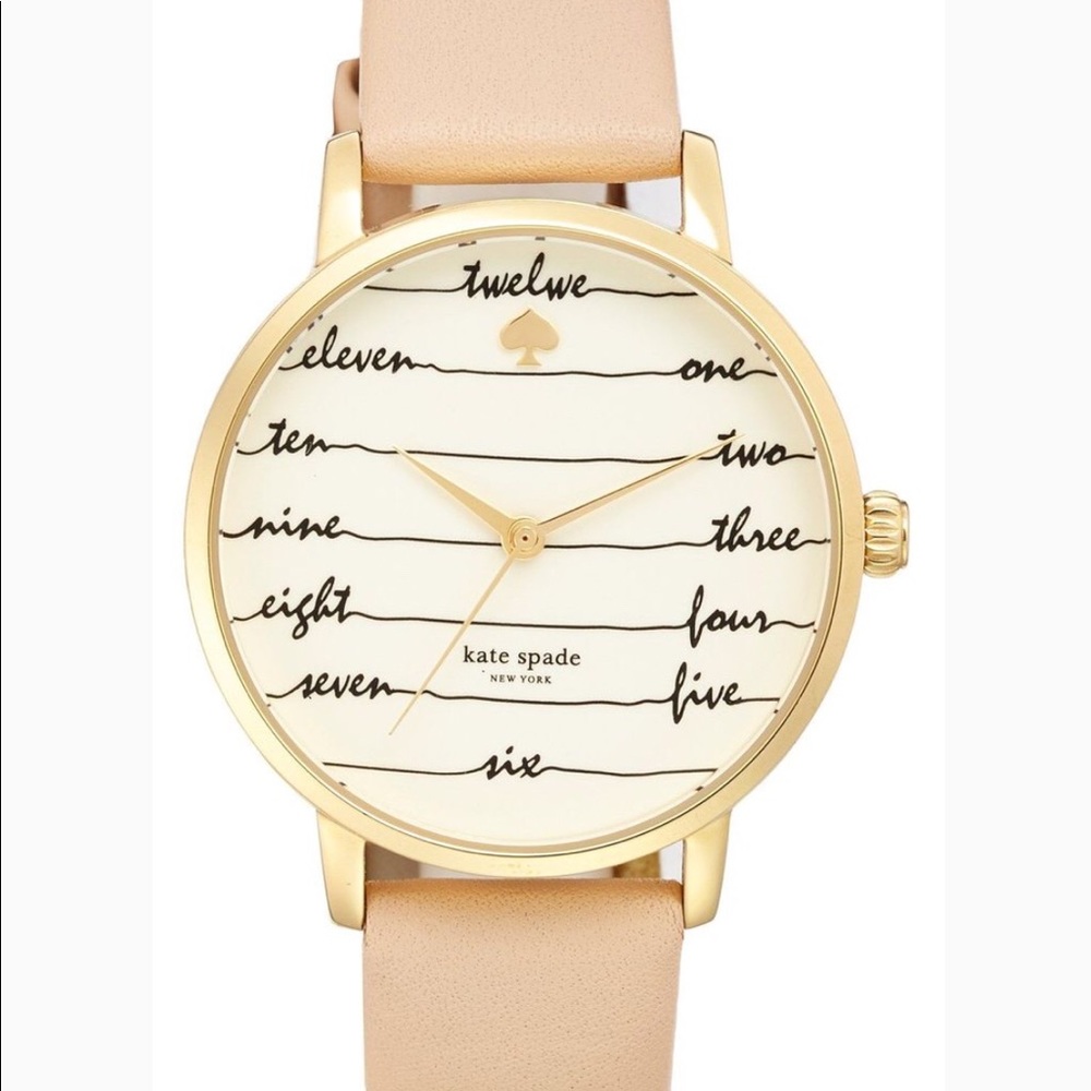 Tan Kate Spade Watch
